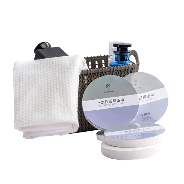 Cosypresent large size super absorption soft compressed bath towel for hotel