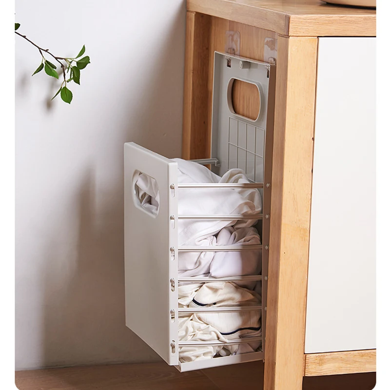 Hot Selling Laundry Basket Hamper Dirty Clothes Organizer Plastic Storage basket For Cloth