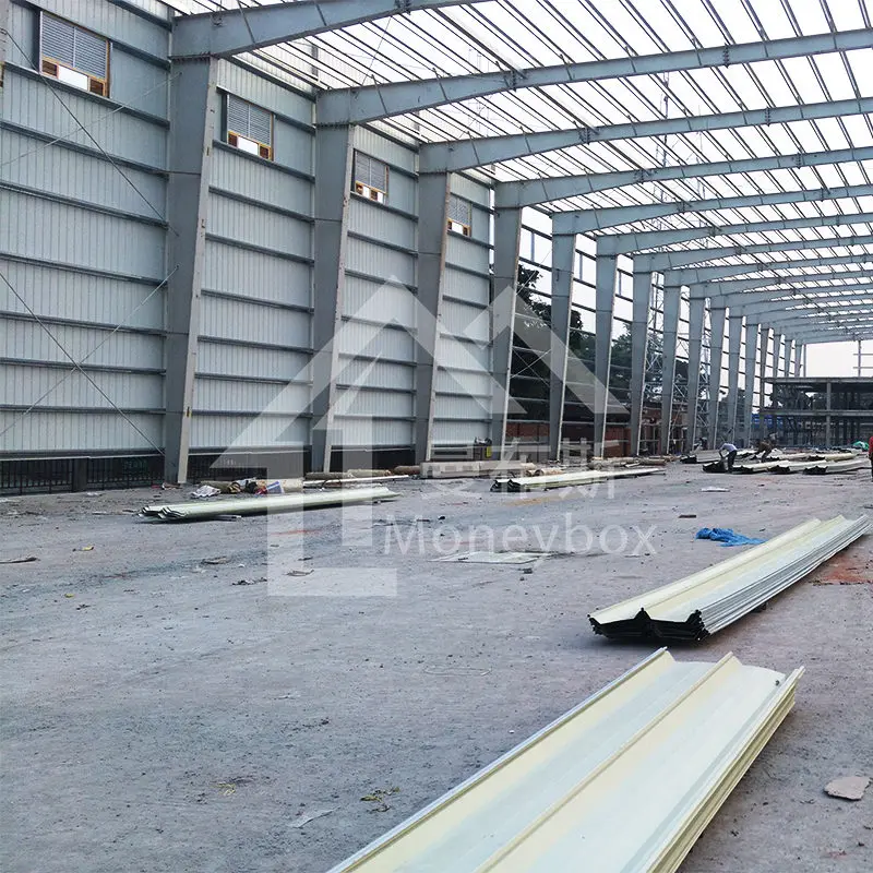 Prefabricated warehouse ,gym,steel structure building from china supplier