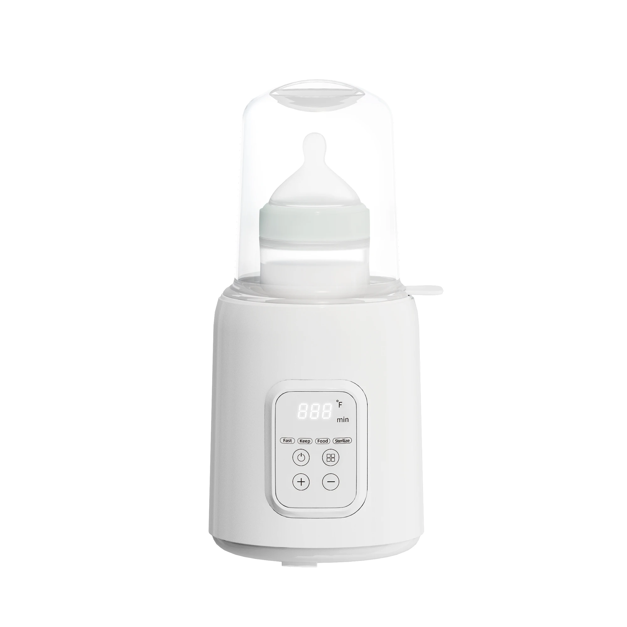Baby Bottle Warmer for Breast milk and Formula - Electric Fast Milk Bottle Heater  Baby Food Warmer with Timer and Auto Shut Off
