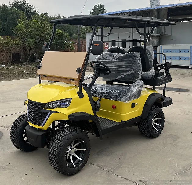 WELIFTRICH cheap 4 seat 6 seat mini electric 72V lithium battery Curtis controller golf cart for sale