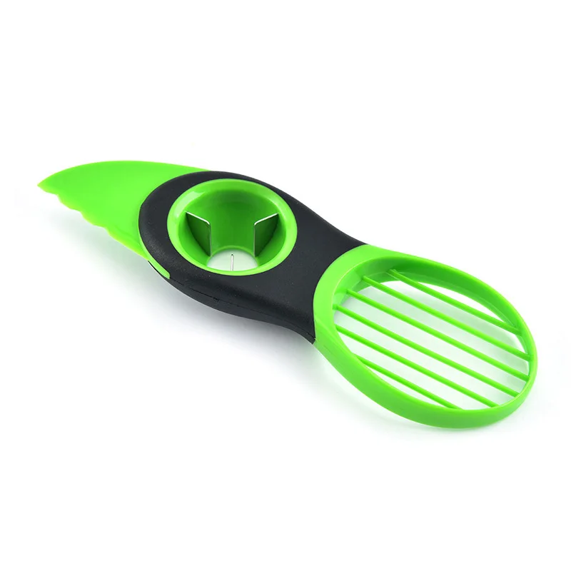 Ручка 3 в 1 авокадо Slicer и нож для удаления сердцевины нарезания Pitter