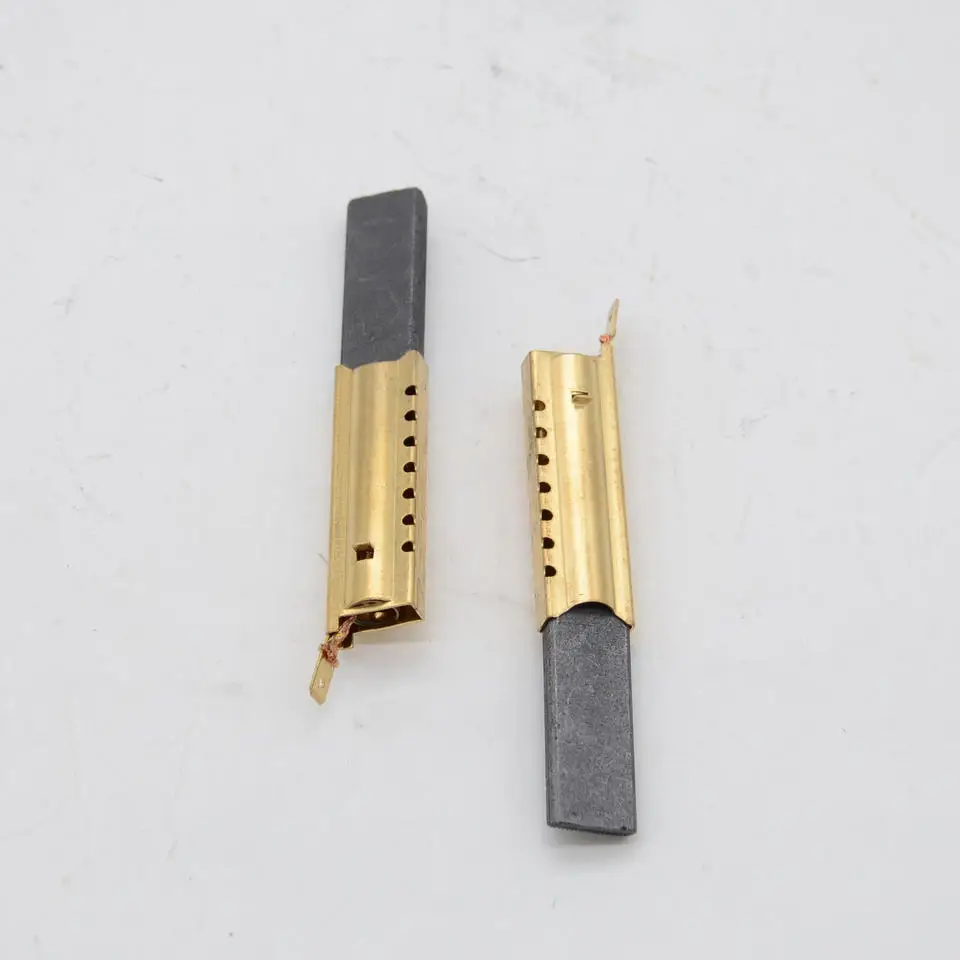 AIS136 31 Carbon Brushes With Holders For Hoover Washing Machines Sole Motors 49028931 Sandwich Washer Motor Carbon Brush