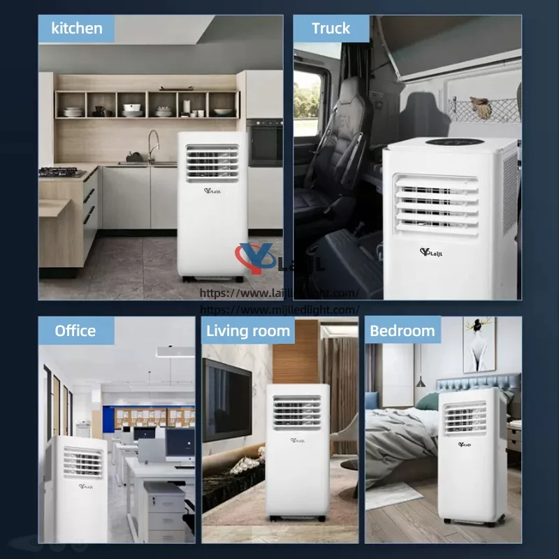 SAA High Quality Factory Price Portable Household Mobile Air Conditioner Camping Free Installation Mini Air Conditioner