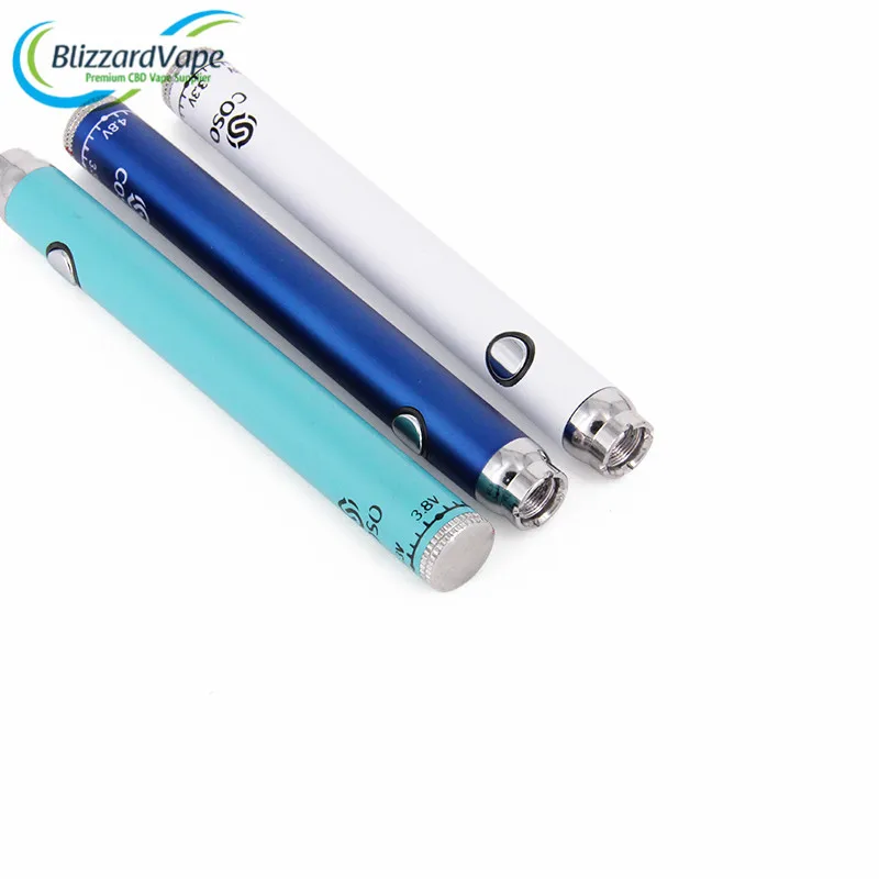 COSO Slim Pen Battery Vape Cbd Set Vape Cartridge Battery Vape 380Mah For Cbd