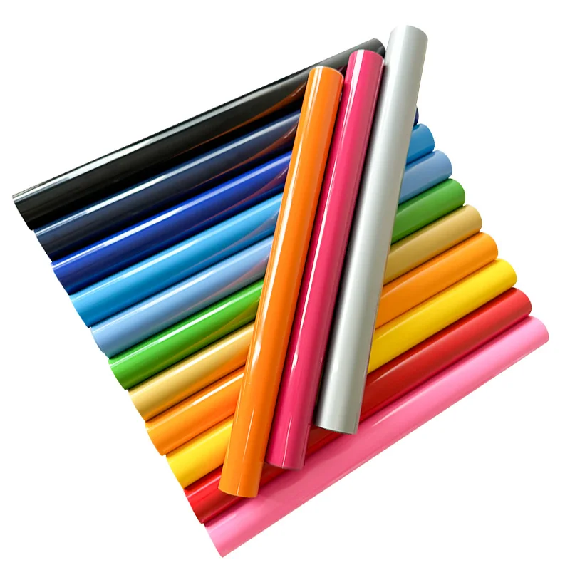 Factory wholesale PVC heat transfer vinyl for T-shirt Iron On Press Cutter