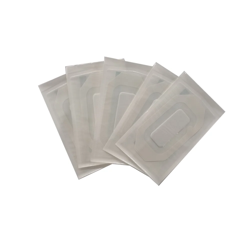 Medical Disposable Supplies Transparent Wound Dressing PU Dressing for Wound Care with frame