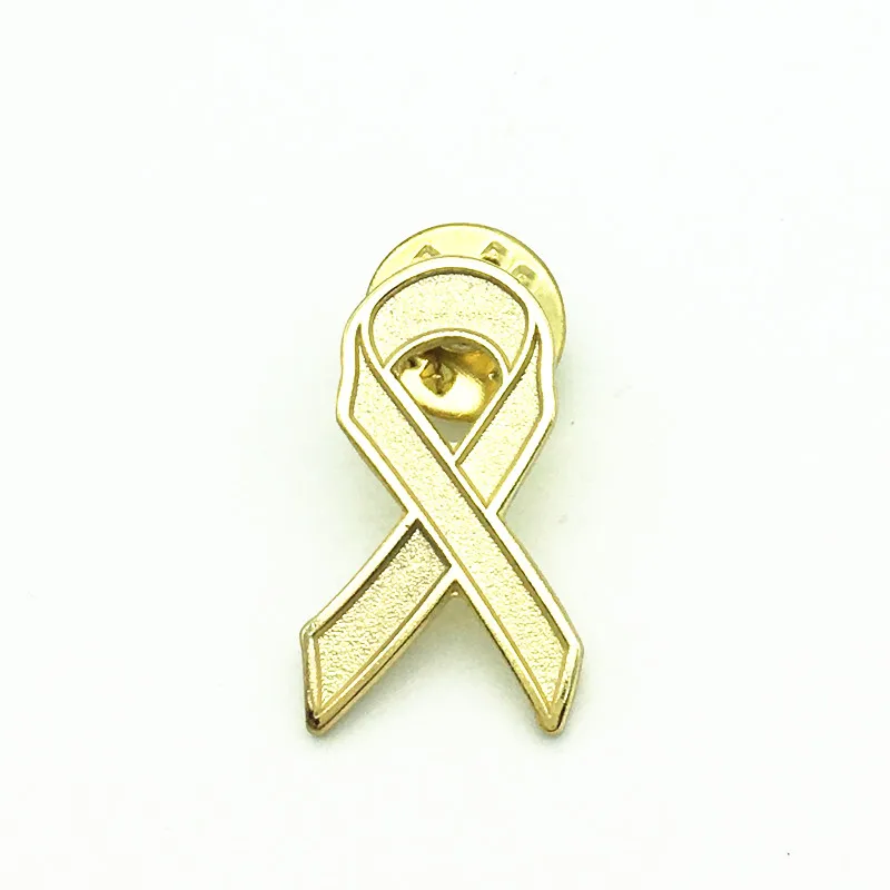 Custom October We Wear Pink Pins metal iron stamping soft enamel breast cancer awareness pink ribbon badge
