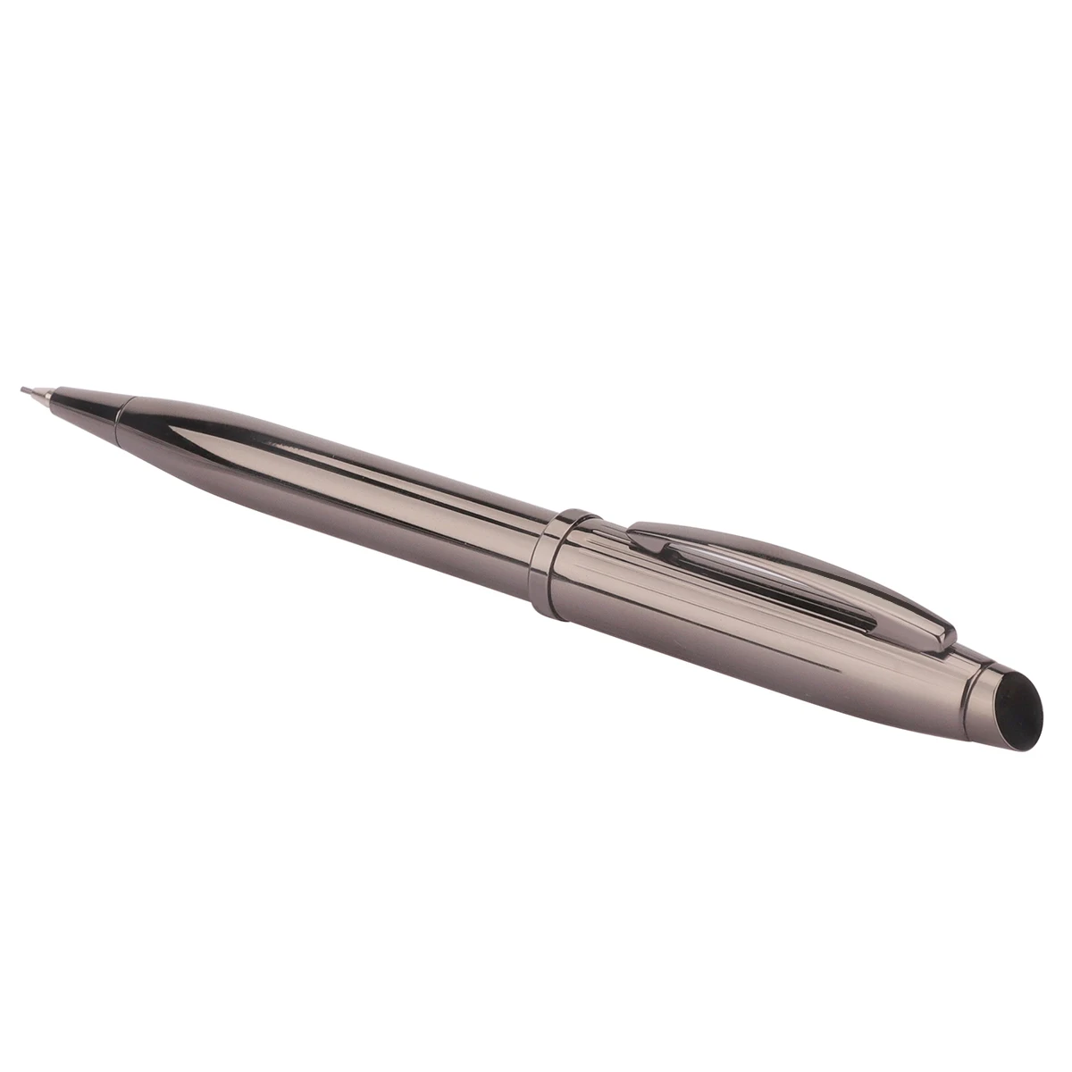 Luxury Customized Design Mechanical Pencil with Satin Gunmetal Plated for Various Gifts
