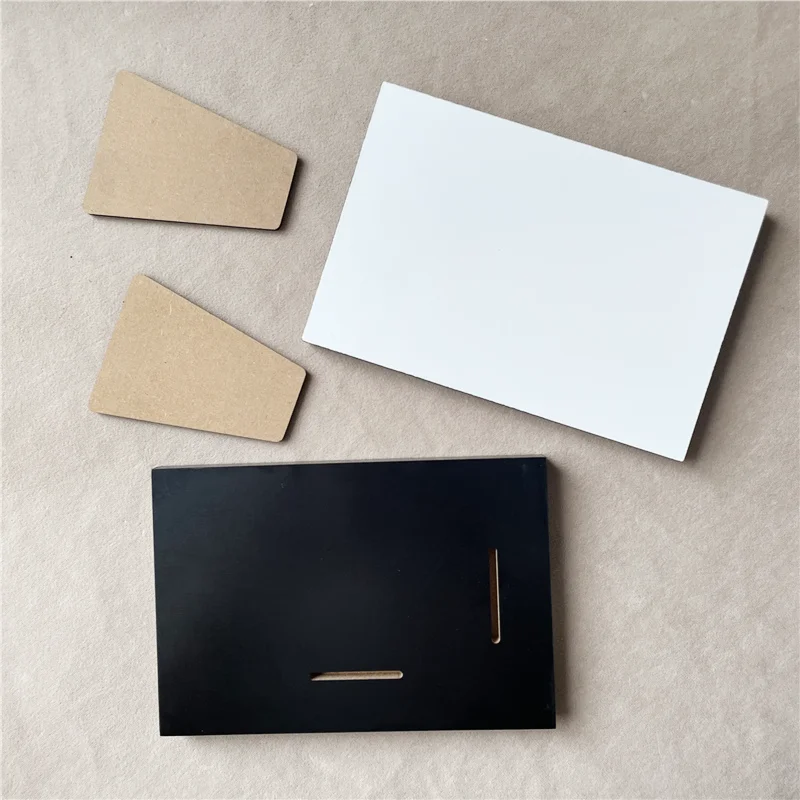 MDFSUB In Stock 4x6' MDF plaques Frame Photo sublimation blank mdf Photo Frame wooden plaques with sublimation