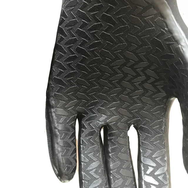 Неопреновые перчатки для подводного костюма, приклеенные Нескользящие эластичные устойчивые к ударам ножом износостойкие теплые регулируемые ремни