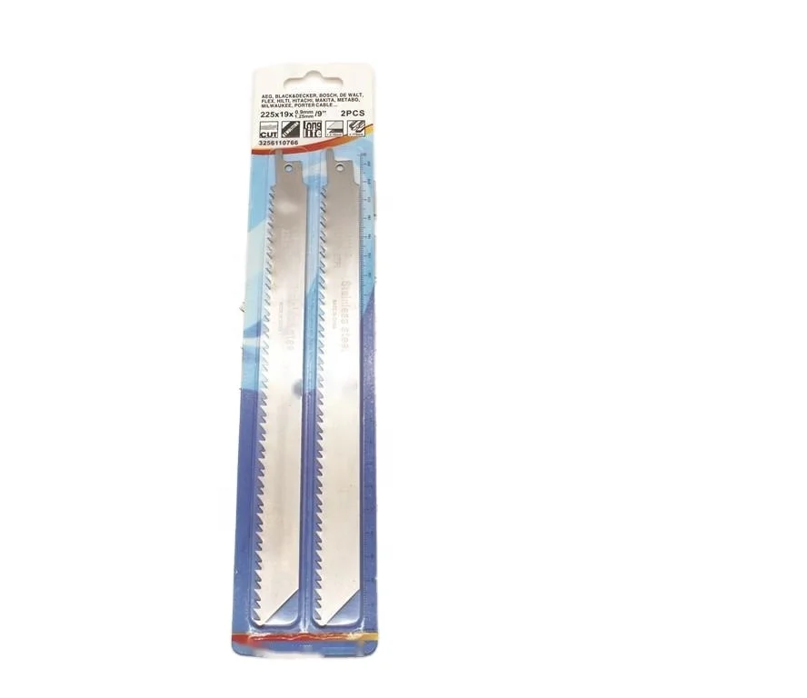 Stainless steel saber reciprocating saw blade jig saw blade food grade beef bone ice quick frozen meat cutting