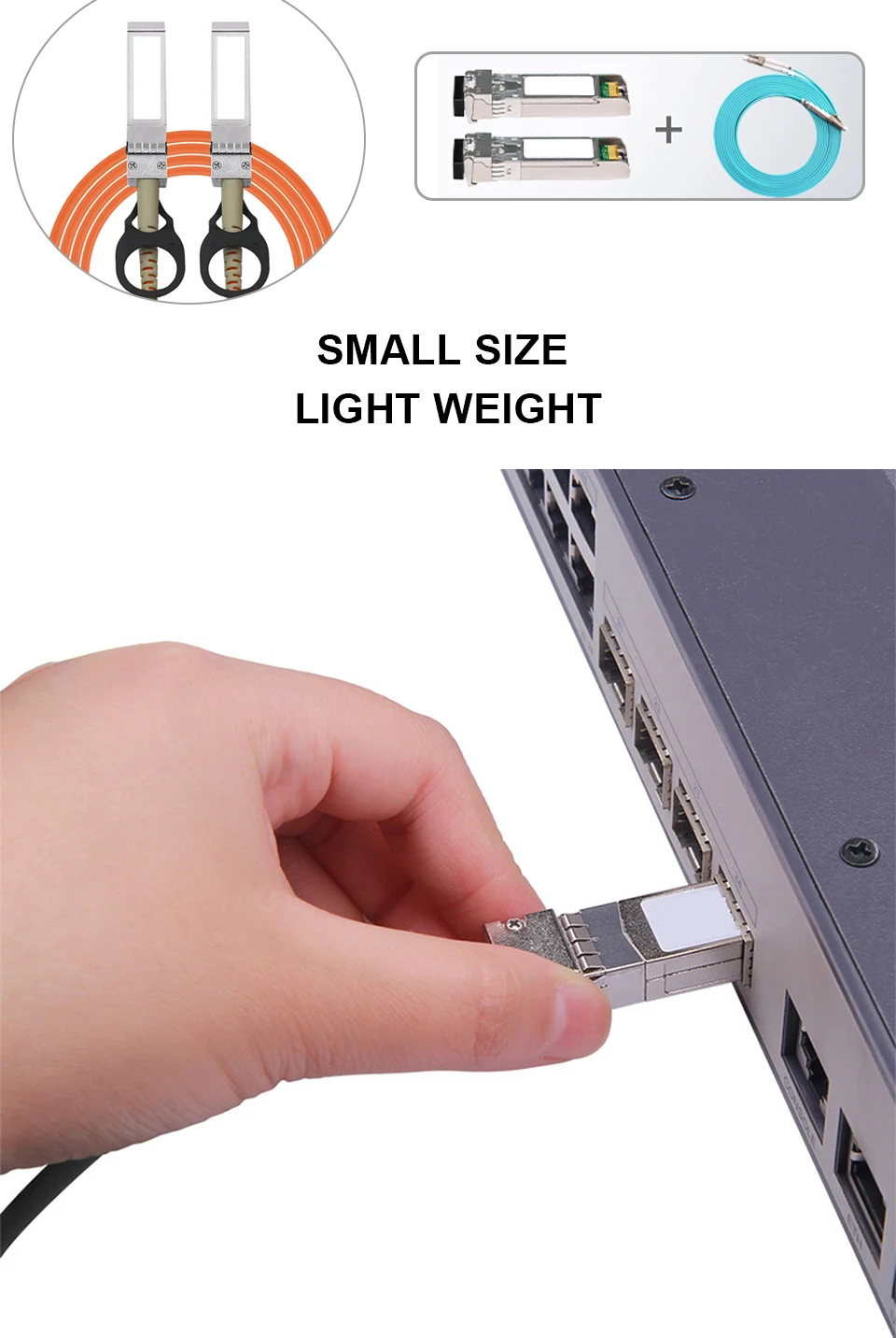 Optical Fiber Cable AOC Active Optical Cable support 4K@60Hz 18.2Gbps