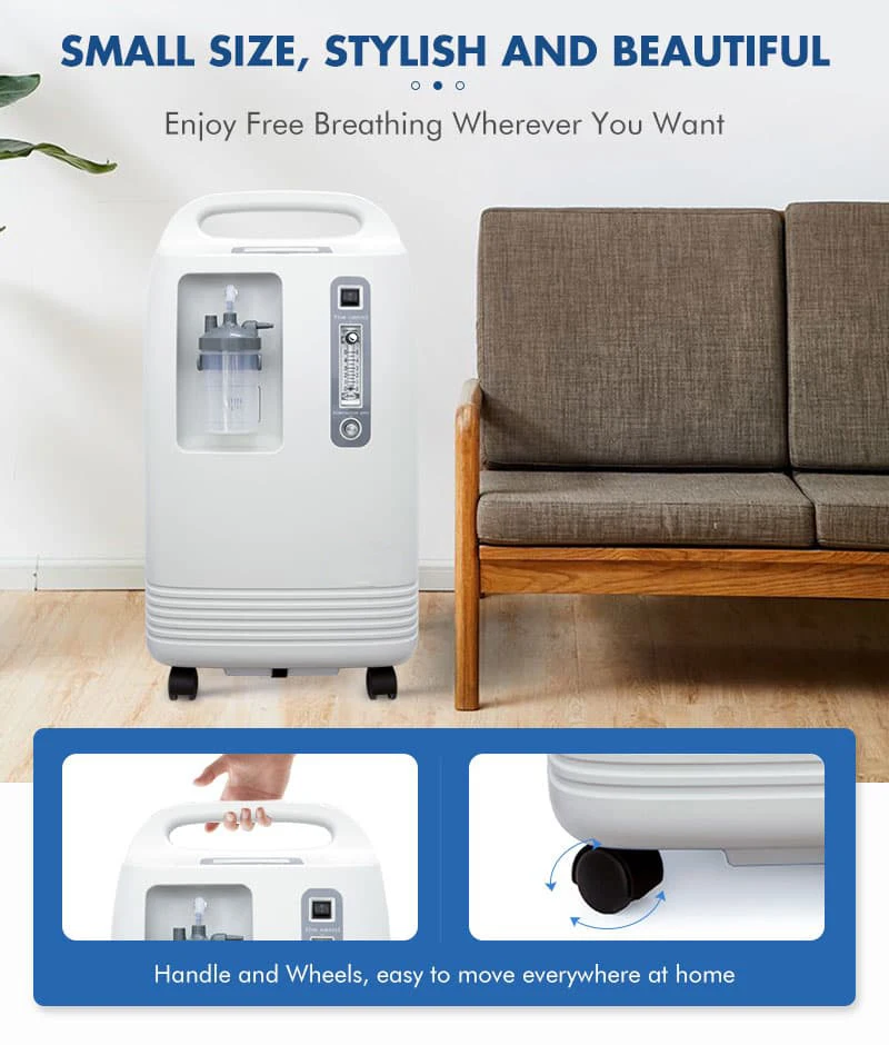 
China manufacturer green low noise cheap prices of medical oxygen generator 10L Oxygen Concentrate Machine 