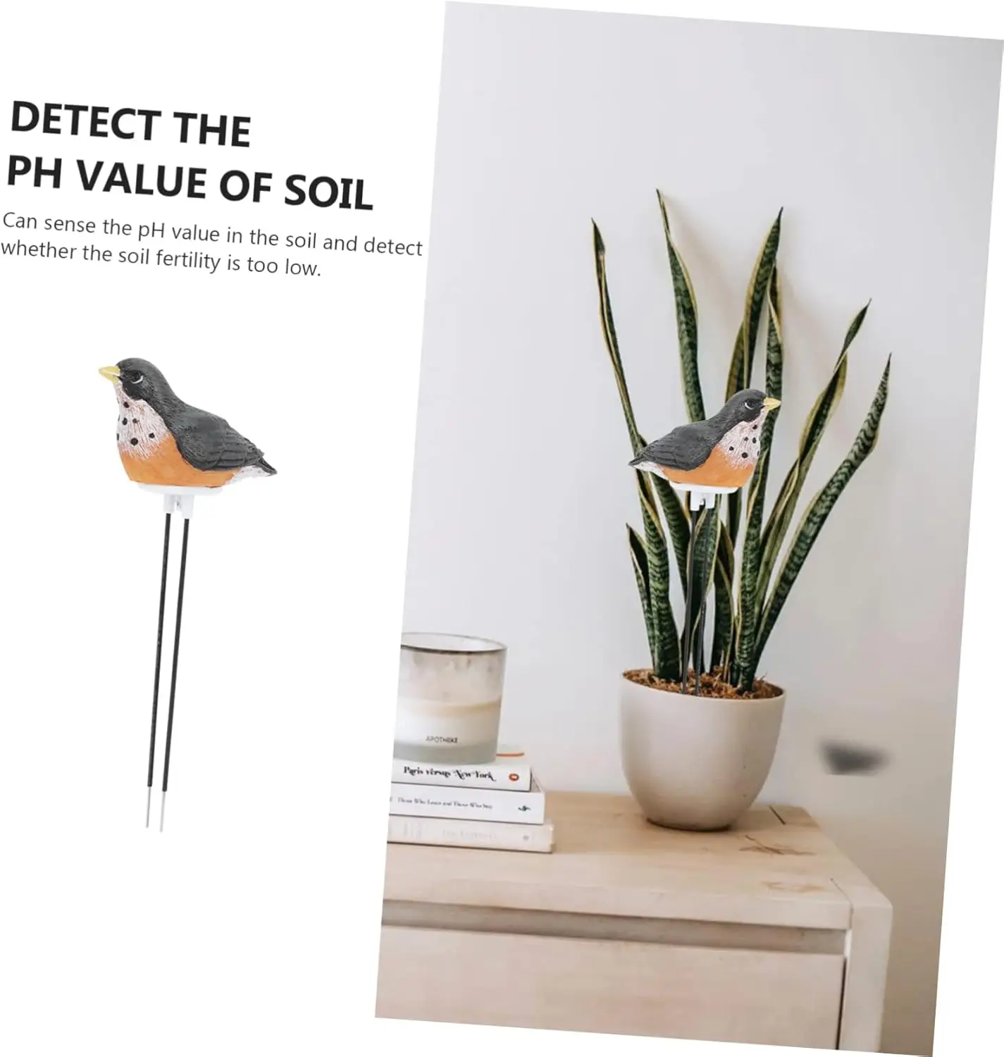 Yardwe 3pcs Soil Moisture Meter Water Meter Water Moisture Gauge Indoor Moisture Meter Soil Humidity