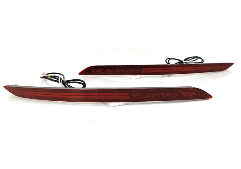 High Quality LED Rear Bumper Reflector  Best Selling LED Rear Bumper Lights for Hyundai Elantra 2016 2017 2018 2019 2020 2022
