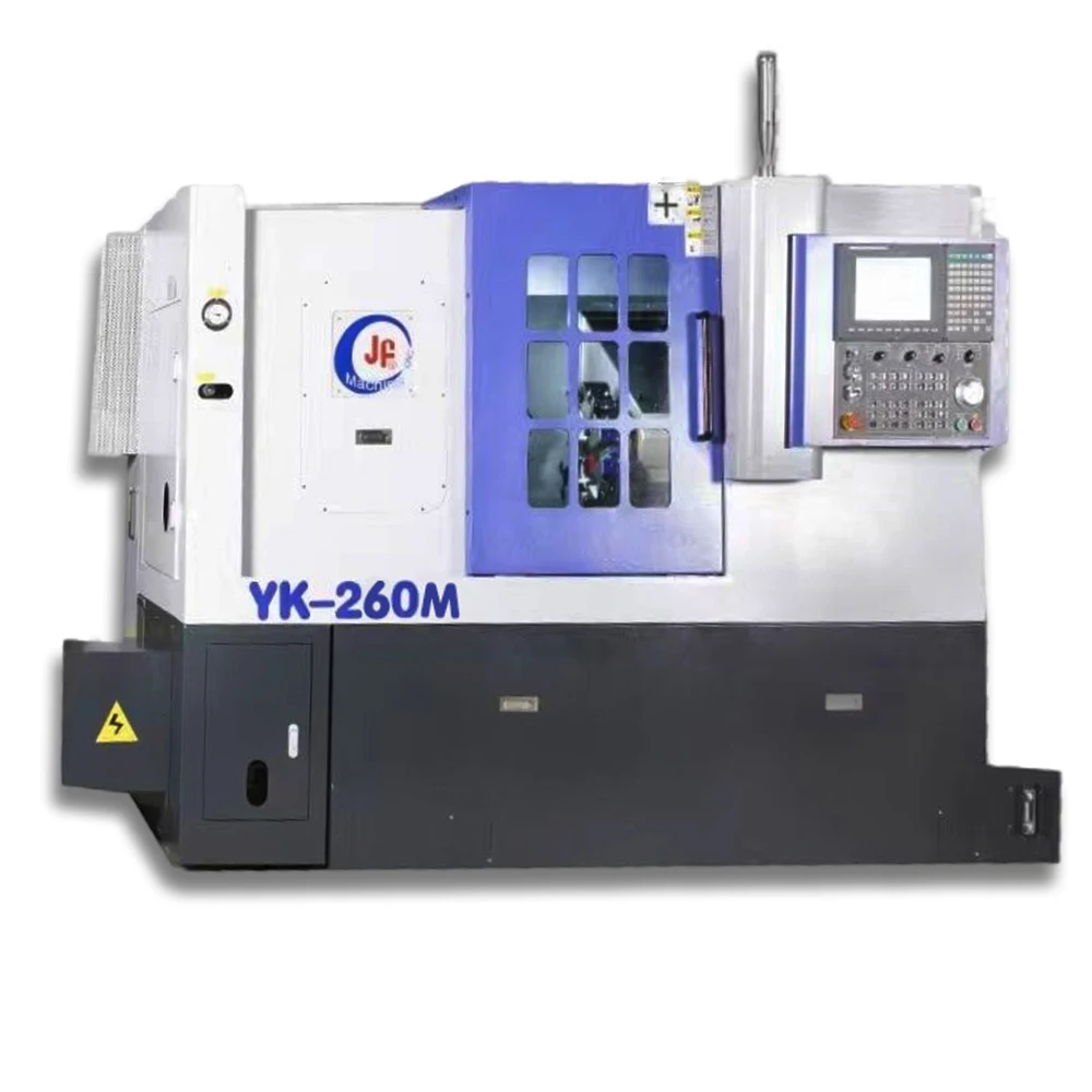 JINN FA YK 260M Big Bore Small Turning Center Accessories Milling Custom Metal Parts CNC lathe Machine