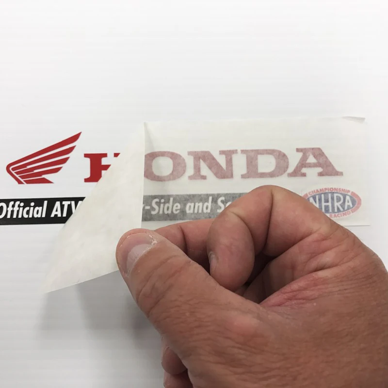 Waterproof Car body Protection window door decal cut out PVC/vinyl transfer decal stickers