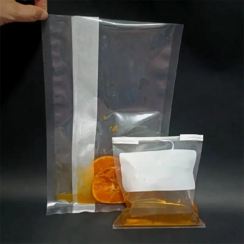 Manufacturers Selling Disposable Liquid Lab Plastic Sample PE Bag Flat Plastic pocket