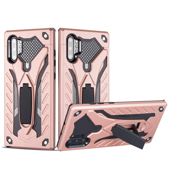 Kickstand Shockproof Armor Case For OPPO A9 2020 A5 2020 Reno 2 2F 2Z  2 in 1 Dual Color Stand Cover