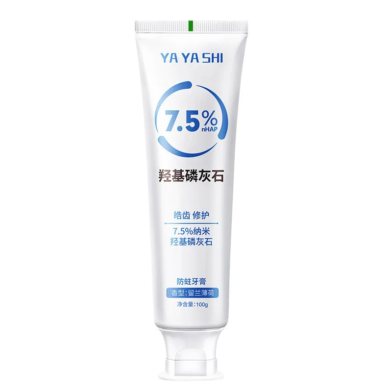 Wholesale Anti-Cavity Cleaning Blamy Refreshing Hydroxyapatite Whitening Toothpaste Beauty Customized Natural Active Clean