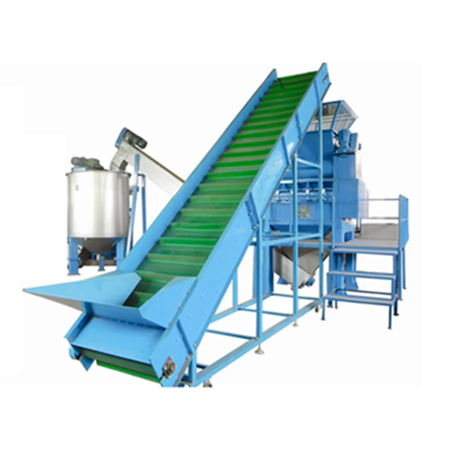 Hot Pet Machine Recyclage Plastique Bottle Flakes Recycle Washing Line Plant Plastic Automatic Cleaning L35*W10*H6 CN;GUA Haibao