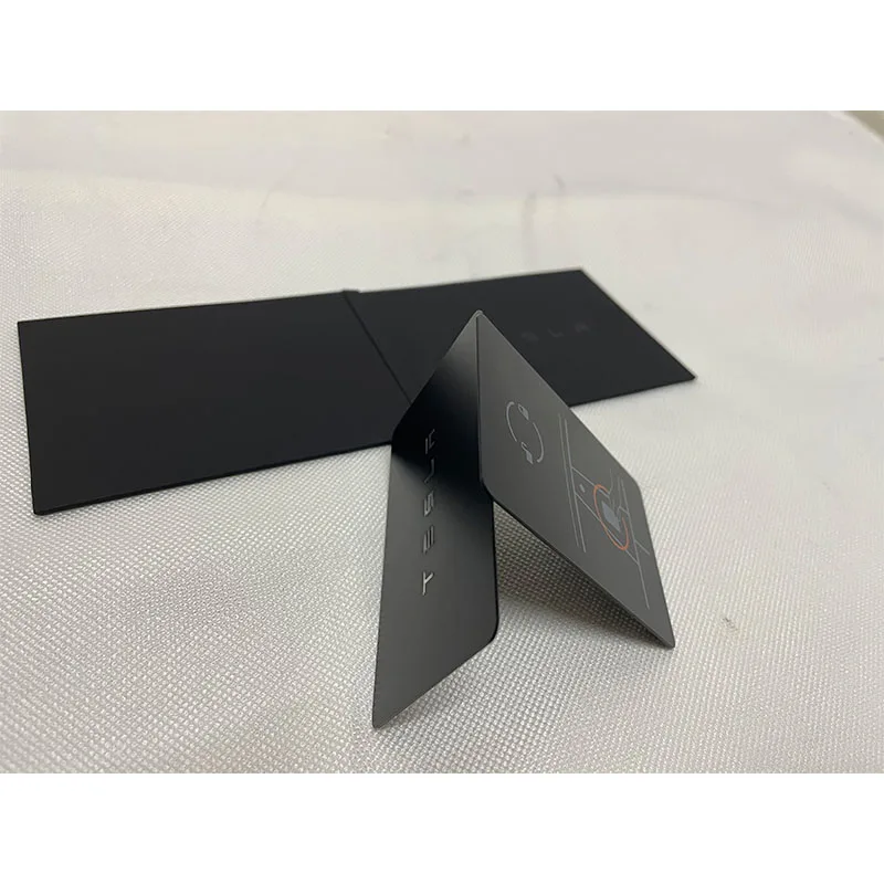 New energy vehicles  car accessories door key card  for Tesla Model 3  model Y kits 1 set two pcs