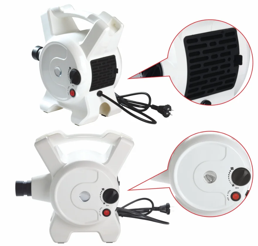 High Power Pet Hair Dryer Portable Dual Motor Water Blower Dogs Cats Cleaning Grooming Tool