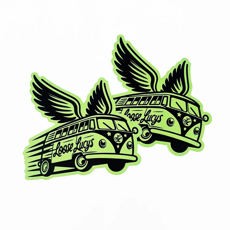 Оптовая продажа декоративные водонепроницаемые клейкие виниловые наклейки из ПВХ с пользовательским логотипом для ноутбука печать