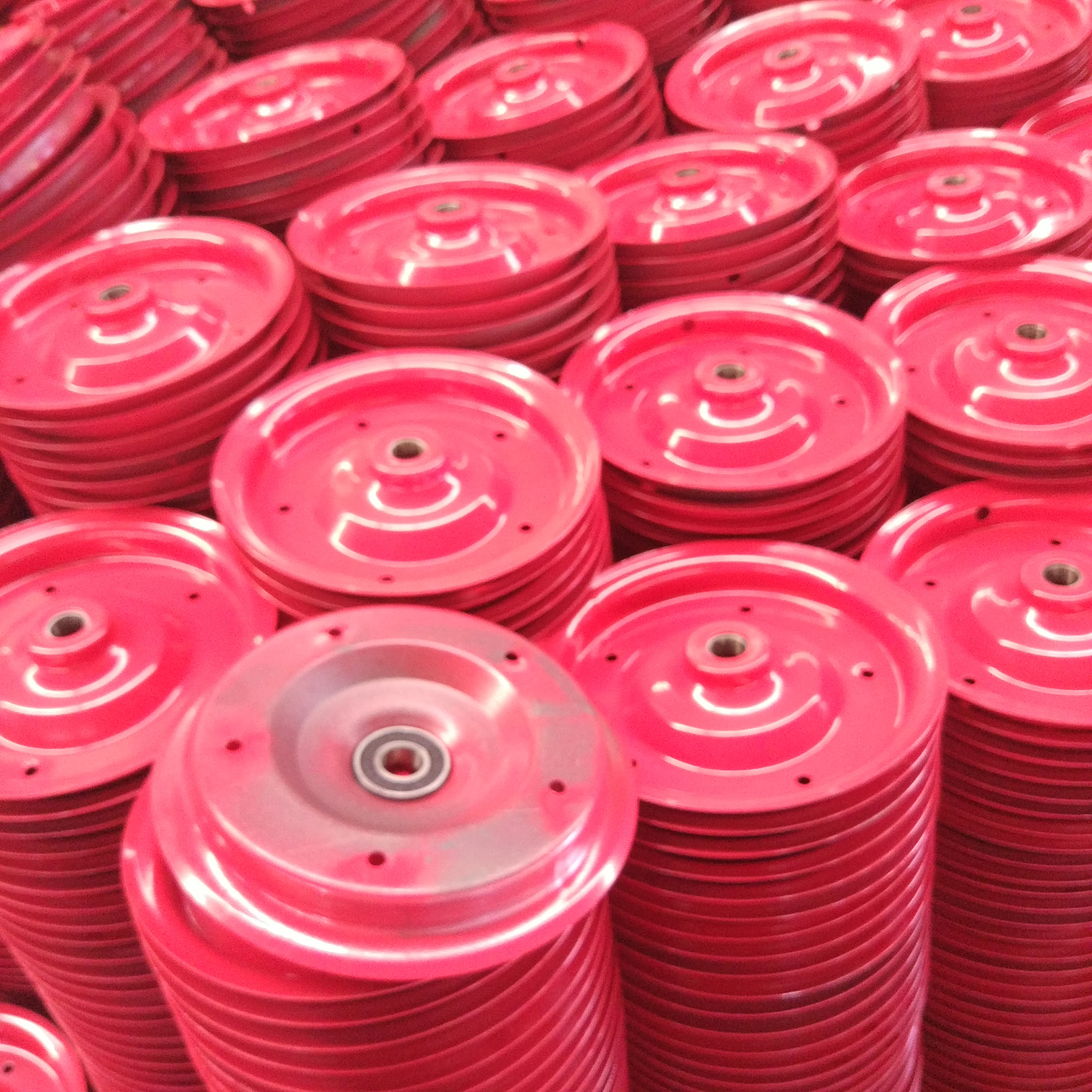 wheelbarrow solid or pneumatic air wheel  rim 4.00-8