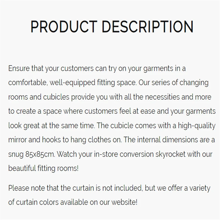 Wooden Fitting Room Without Curtain Rustic Frame Clothing Store Cabinet Display Rack Retail Store Furniture