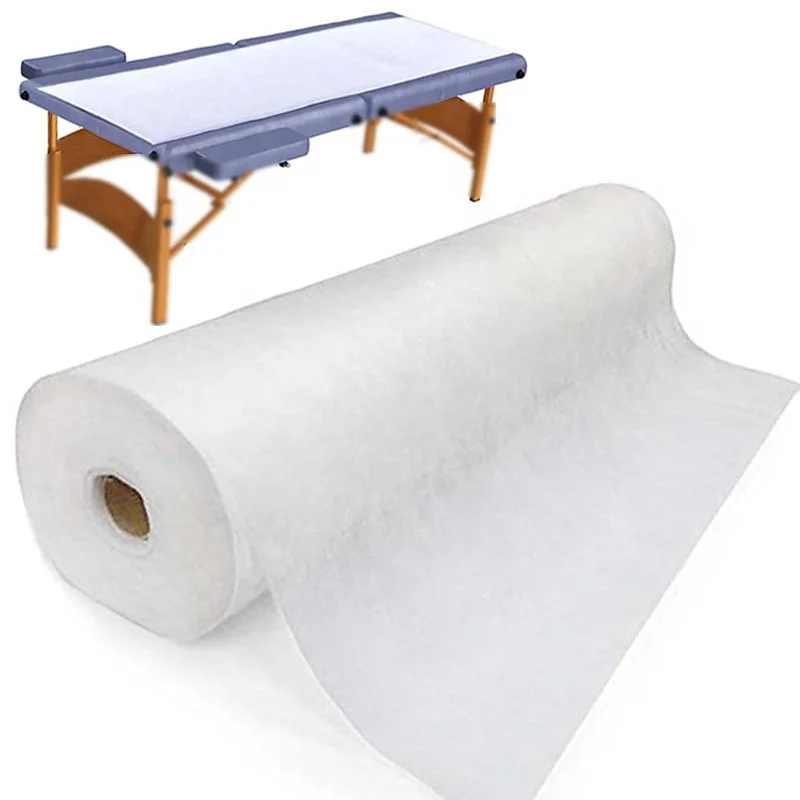 Factory Supply Waterproof Tissue Paper+PE Disposable Massage Bed Sheets in Roll
