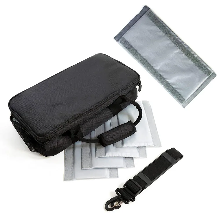 High Quality Custom Padded Trumpet Mute Storage Bag with Adjustable Dividers