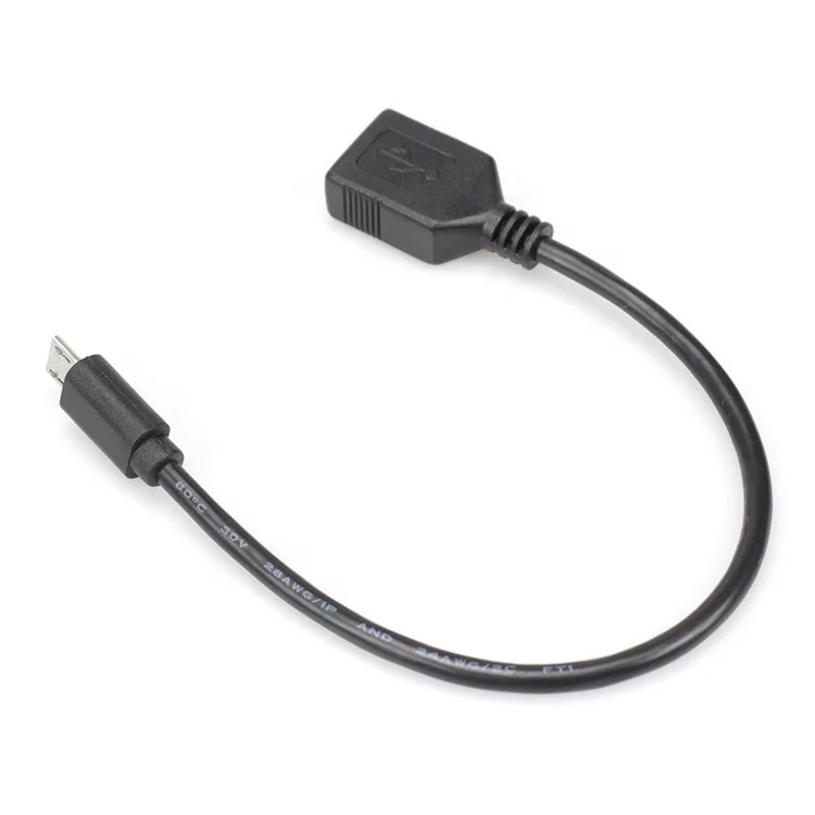 Индивидуальный микро-usb 2,0 к usb разъему OTG адаптер кабель для телефона android