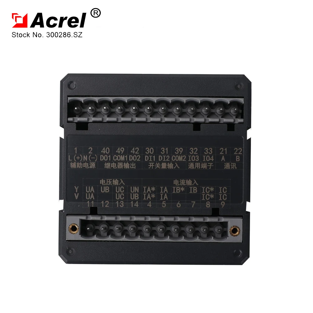 
Acrel 300286.SZ factory power factor meter AMC72L-E4/KC panel digital watt hour meter power factor meter price 