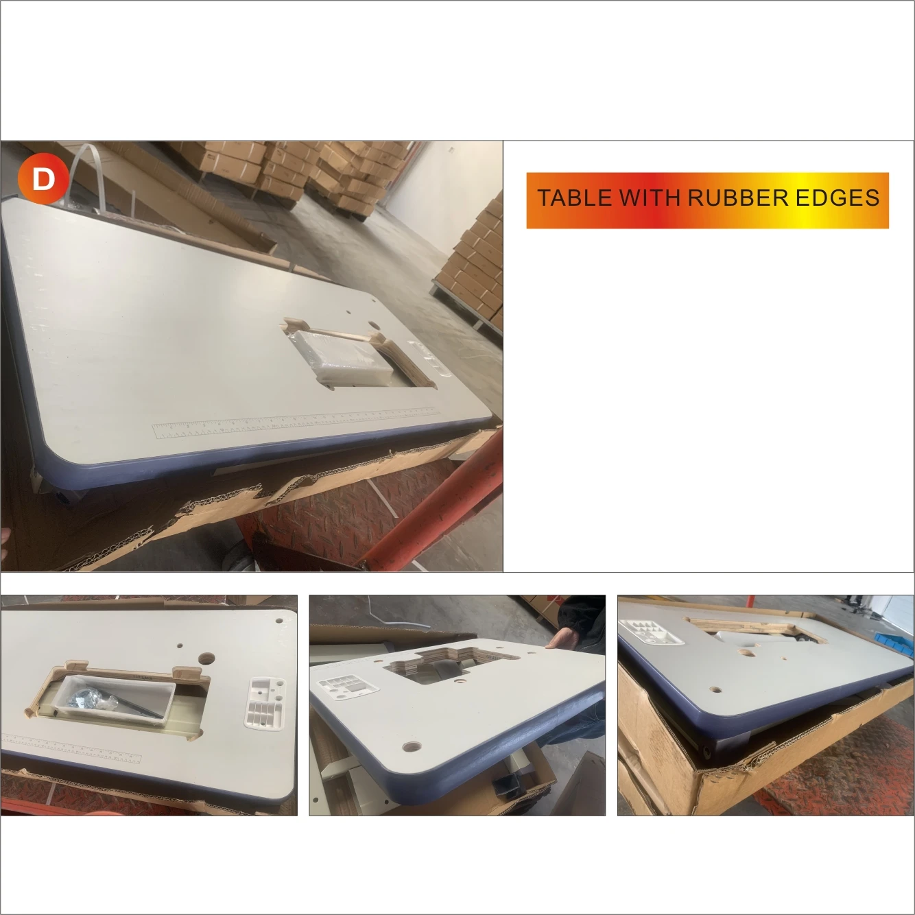 Bitop sewing machine table and stand for industrial sewing machine