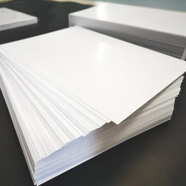Fu Lam Wholesale Coated Art Paper Duplex 300 Gsm 230G 400Gsm Folding BoardIvory FBB Ivory Board C1S White Borad Paper