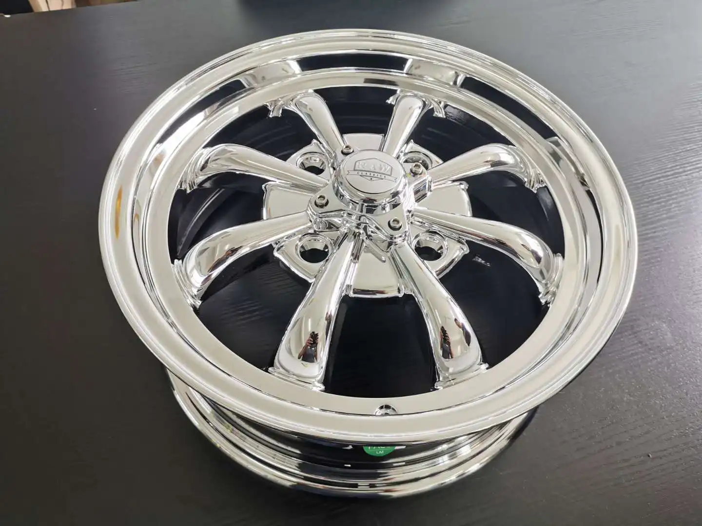 15X5.5 4X130 EMPI 10-1120 EMPI GT-8 GT 5 WHEEL FORRebel Wheel VW Bug Ghia Bus Thing T3 10-1raider HQ WB rim barrels