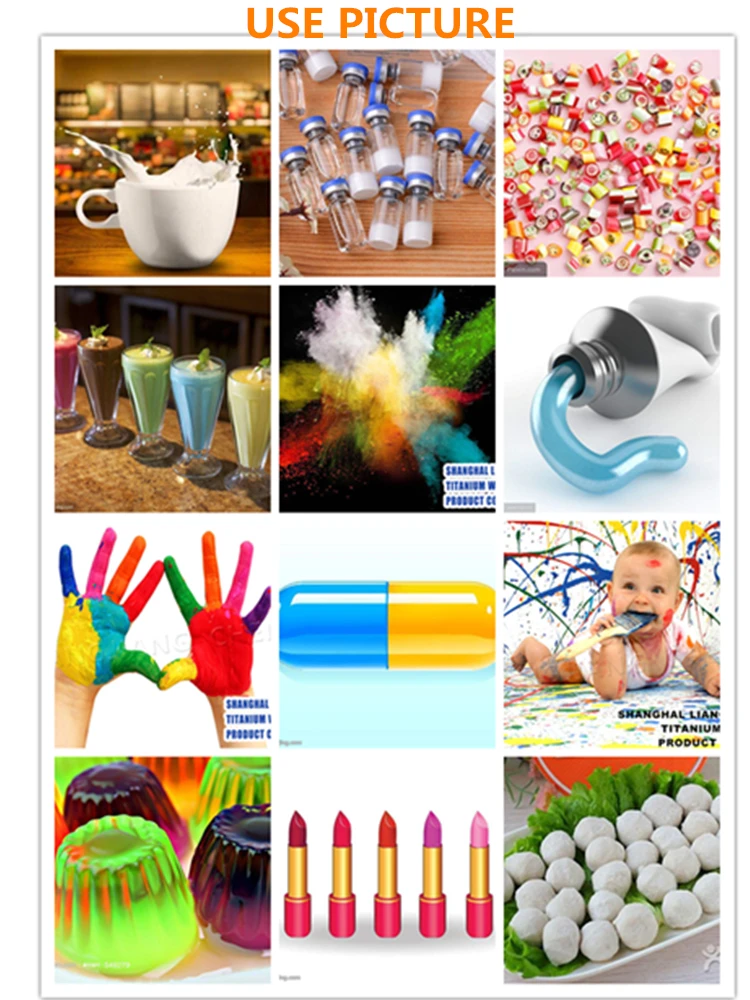 Professional titanium dioxid pigment raw materi nano-tio2