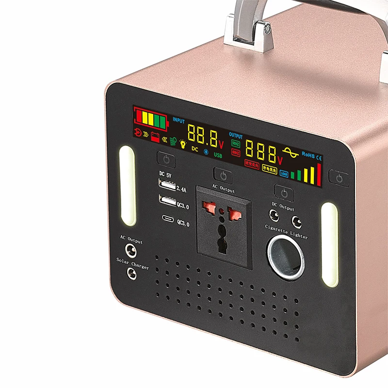 110V/220V/100V Amazon Ebay Hotsale Portable AC Powerbank 25700mah 500W For Laptop Mobile Phones /consumer Electronics