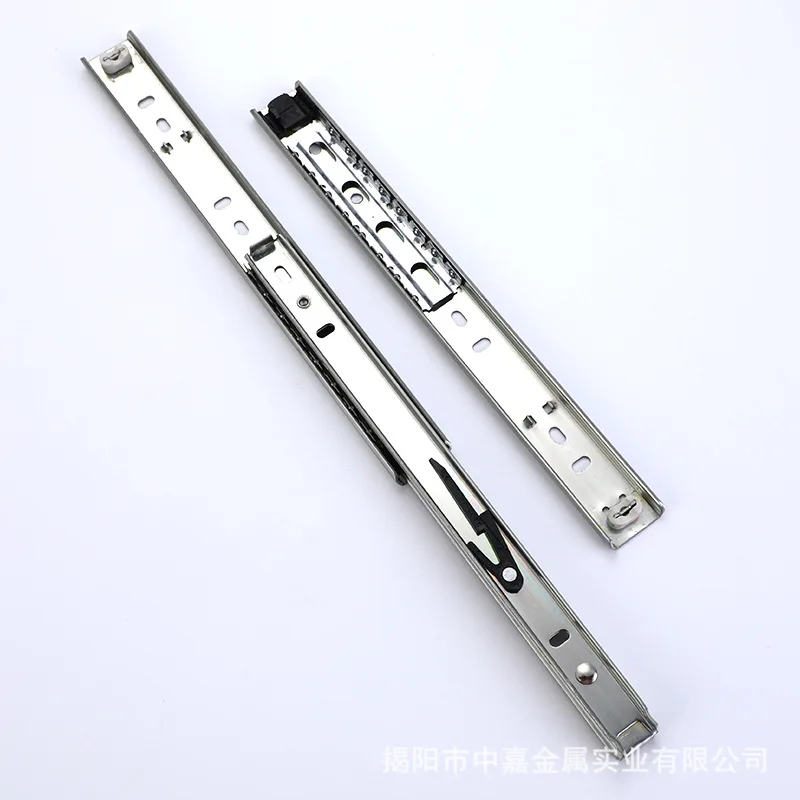 7 Folds Table Drawer Slide Rail Hardware Aluminium Slide Rail Transforming Table Slide