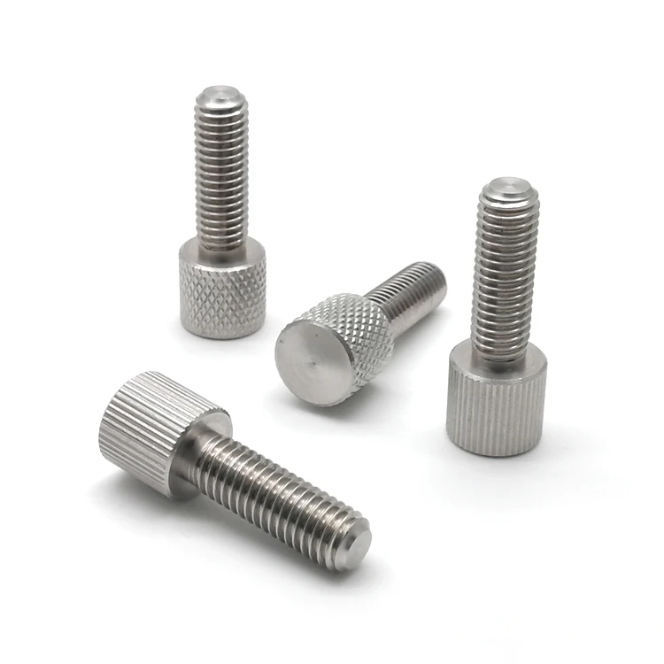 Stainless Steel Knurling Head Bolt DIN 653 M3 M4 M6 M5 M6 M8 knurled Thumb Screw
