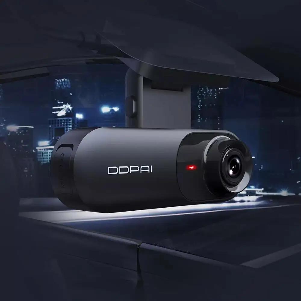 DDPAI N3 OS05A10 F1.8 1600P WiFI 140 градусов угол обзора 1 Гб RAM g-сенсор регистратор DVR автомобильная камера