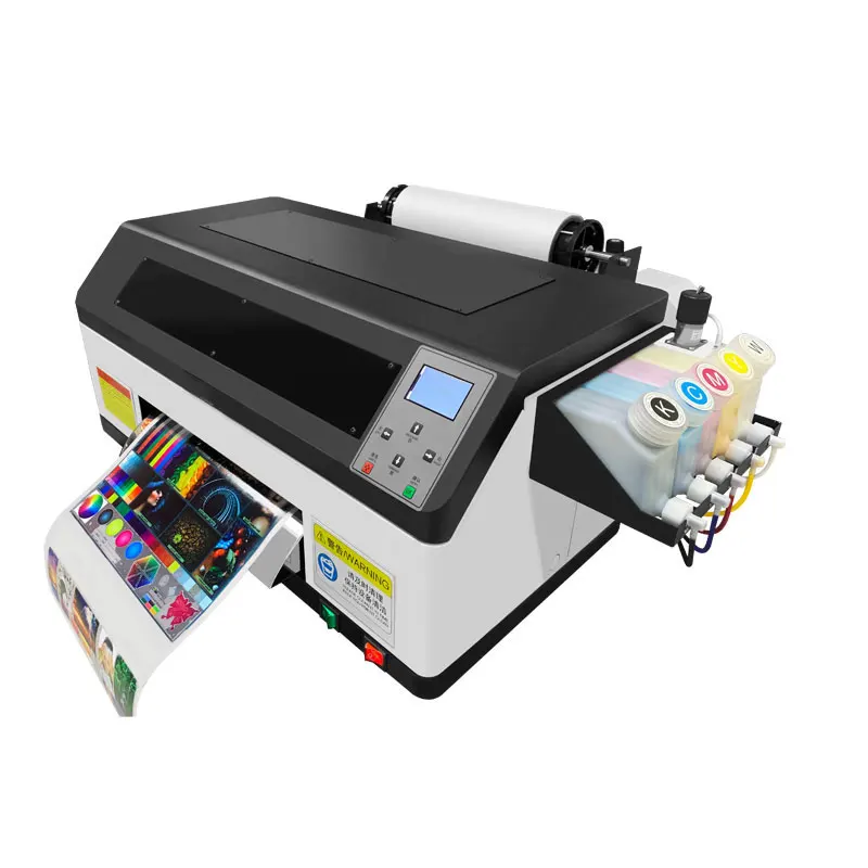 DOMSEM Hot Sell 30cm A3 Dtf Printer Desktop with XP600 Printhead Dtf Printer For Pet Film T-shirt Printing Machine
