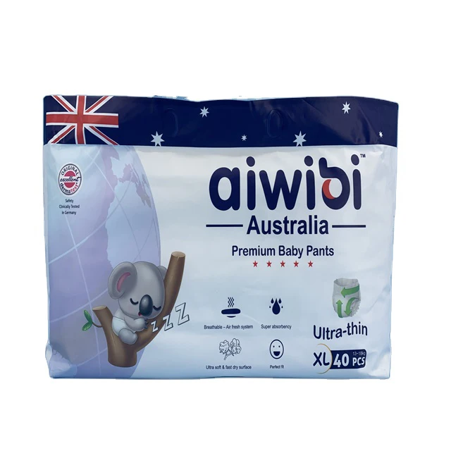 Premium Quality A Grade Breathable Disposable Baby Pull up Diaper Training Pants Free Baby Diaper Samples