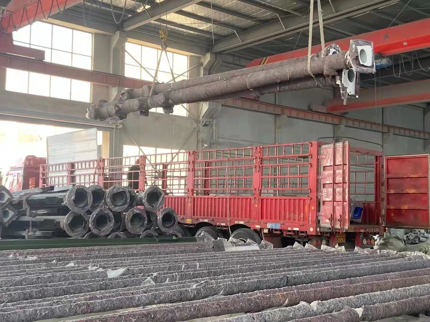 20ft aluminum street light poles for sale used