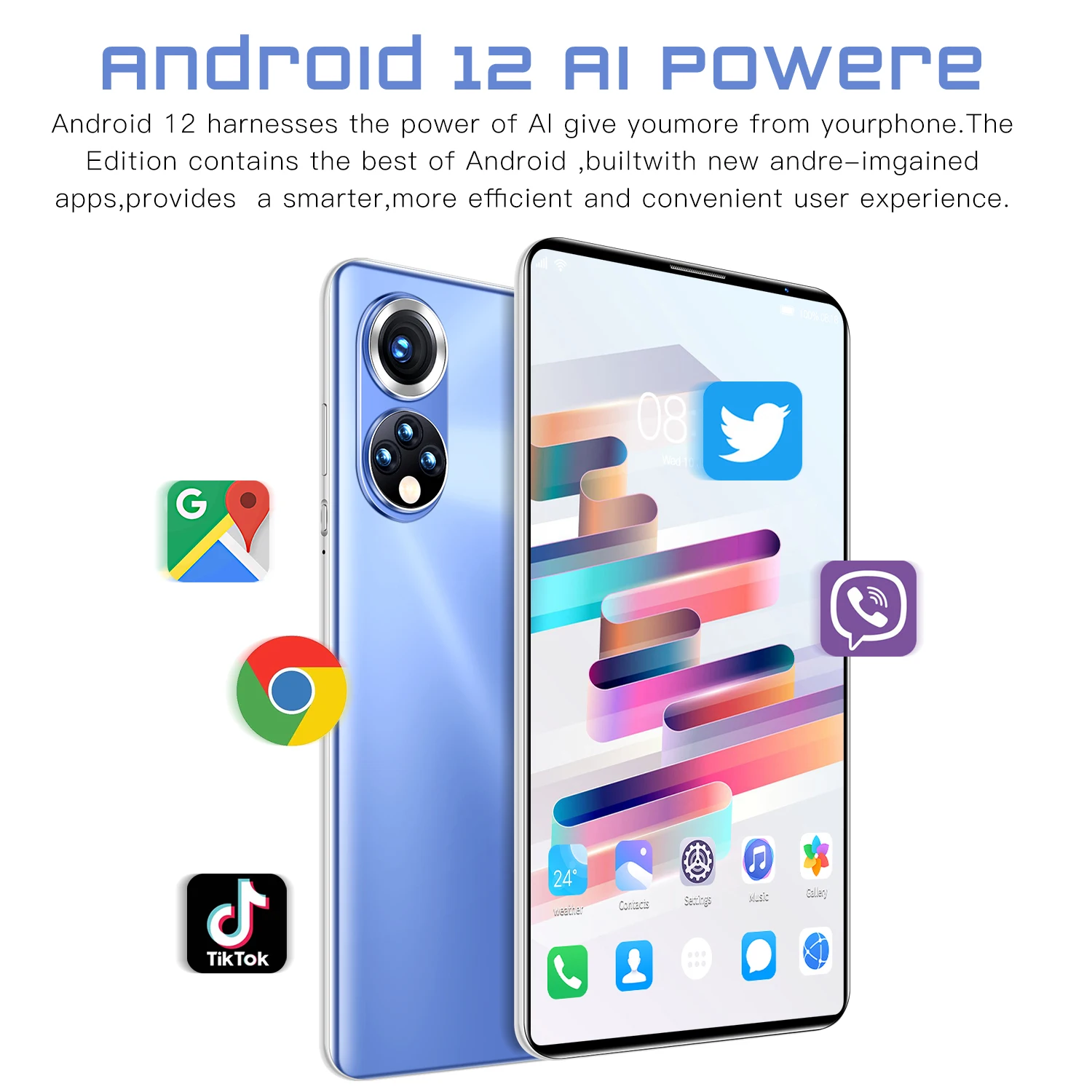 Best octa core 7.1 inch a tablet phones 12GB+512GB android tablet with dual sim card