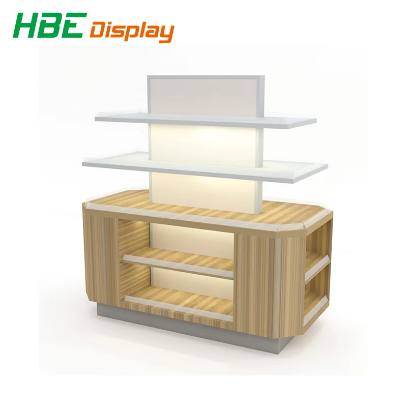 Retail Store Shelves With Supermarket Equipment For Hypermarket