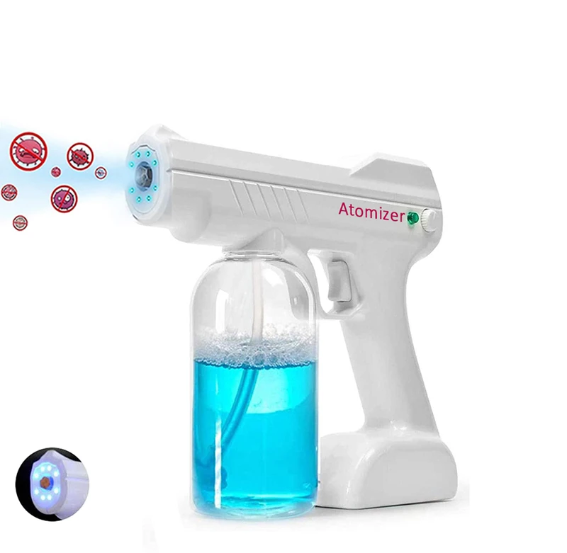 
Blitzblue Hot-selling Electric Wireless Nano Fogging Spray Gun Chargeable Sprayer Machine Portable Atomizer disinfection 800ml 