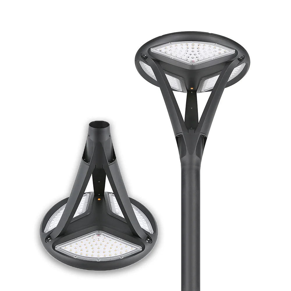 New Design 40W IP65 Aluminum LED Lamp Waterproof Solar Powered Outdoor Lighting Garden Street Patio Landscape DC Power Supply